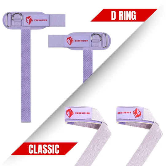 Premium Classic & D-Ring Lifting Straps for Maximum Heavy Pulls