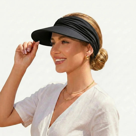 💕UPF 50+ Sun Visor Ponytail Hat