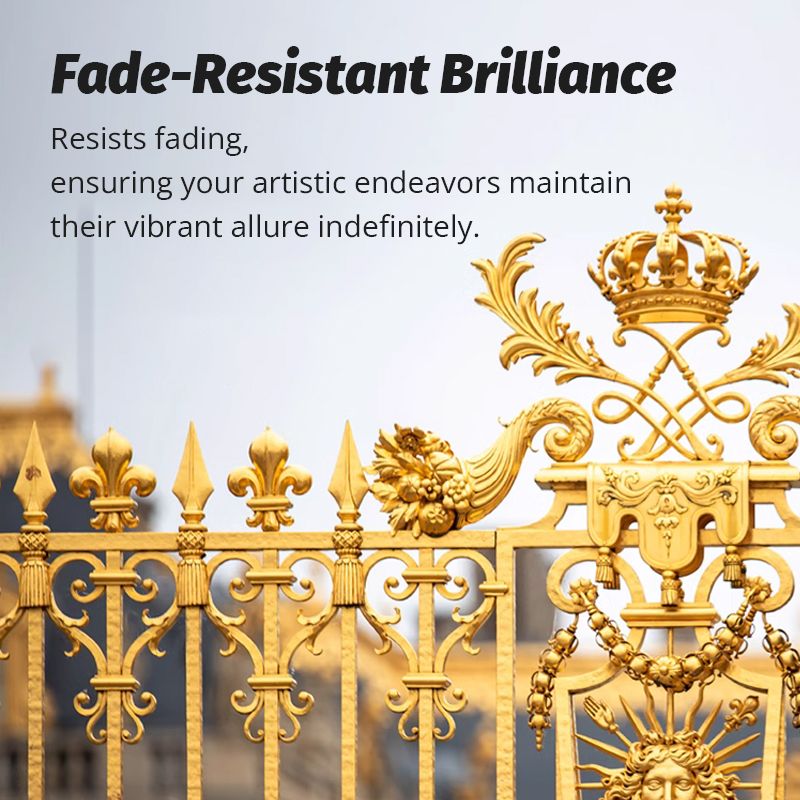 🔥HOT SALE 30% OFF🔥Water Based Gold Leaf Paint For Art, Painting, Handcrafts