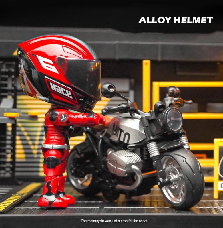 🎁2026 New Arrivals 50% OFF💥 From Rider to Helmet — The Coolest Transforming Motorcycle Model Ever!