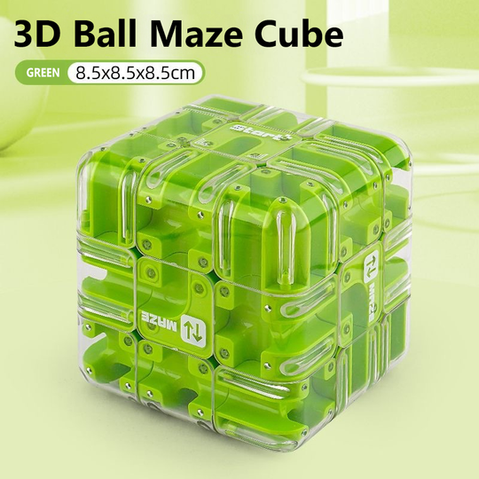 🧩 LIMITED-TIME 50% OFF! ✨ Large 3D Maze Puzzle Cube – Brain Teaser, Skill-Building, Durable
