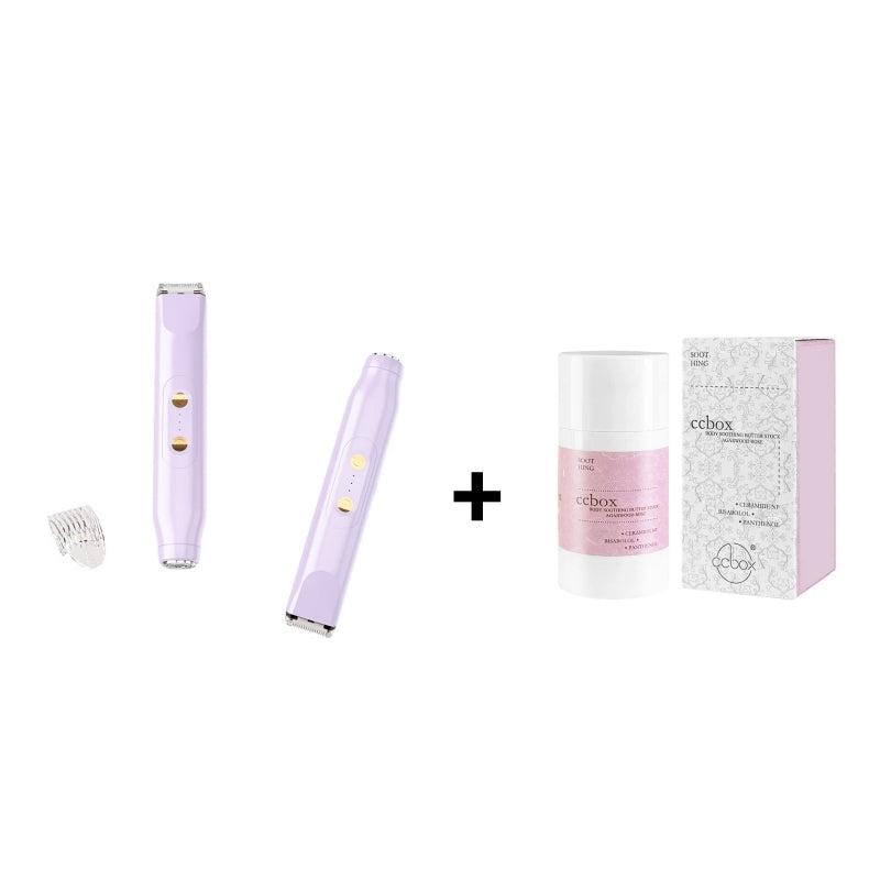 ⏳Time-Limited Special⚡Pink GONE !! ACT FAST 🚨Bikini Trimmer for Women, Electric Shaver and Razor Rechargeable 2-in-1 Body and Facial Epilator, Underarms and Legs, IPX7 Waterproof