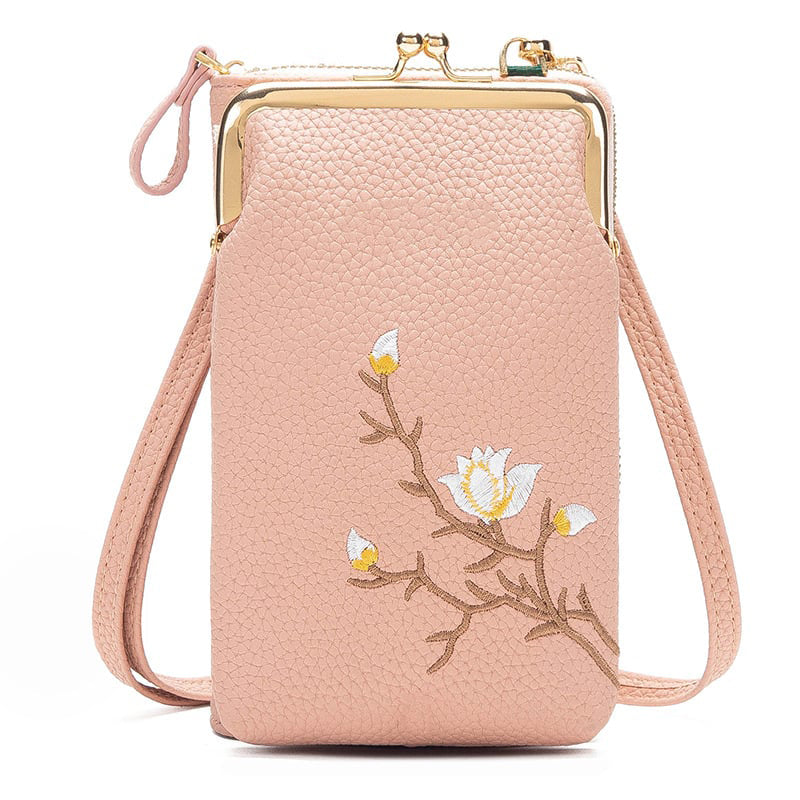 💗Saldi imperdibili - 50% di sconto🌸Portafoglio a tracolla da donna con porta cellulare