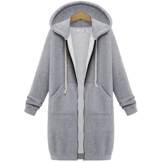 ⏰This week's Hot Sales - 50% Off🍂 Women's Casual Zip-Up Hoodie Jacket – Autumn Lightweight Everyday Coat 🧥✨