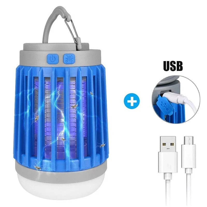 Muggen- en insectenverdelgerlamp voor binnen & Buiten kamperen