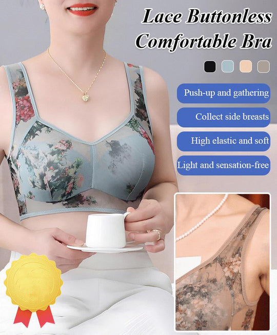 🔥50% de réduction🔥Soutien-gorge confortable sans boutons en dentelle