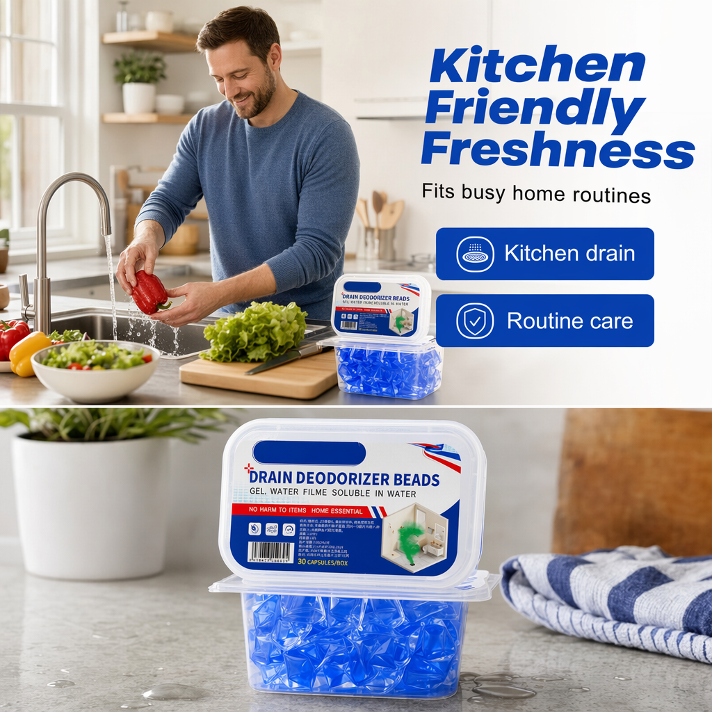🎁 30% OFF🚿 Household Drain Freshener & Cleaner ✨ Removes Buildup, Neutralizes Odors & Helps Keep Drains Flowing Smoothly 🏡💧