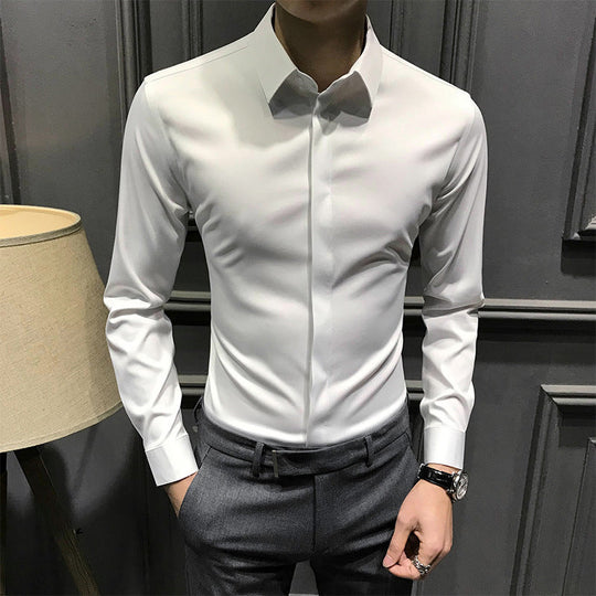 🔥2026 HOT SALE🔥Men's Wrinkle-Free Button-Down Shirt