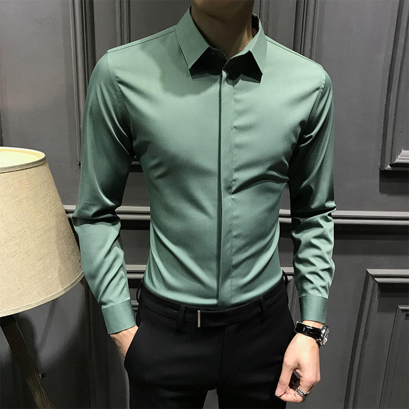 🔥2026 HOT SALE🔥Men's Wrinkle-Free Button-Down Shirt