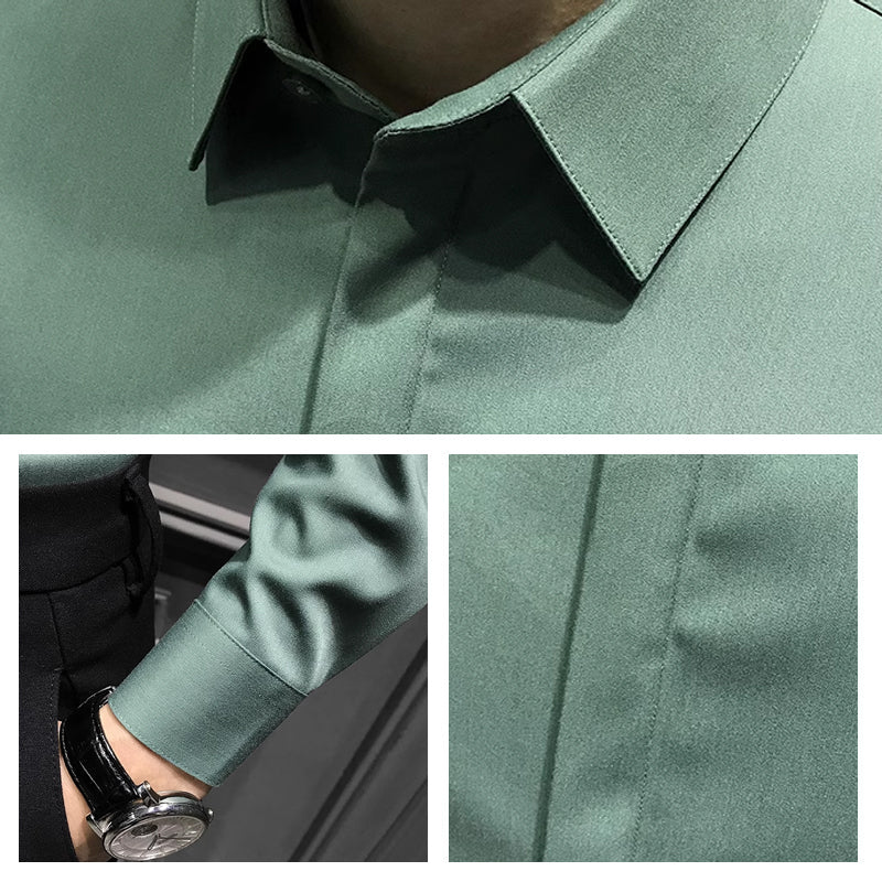 🔥2026 HOT SALE🔥Men's Wrinkle-Free Button-Down Shirt