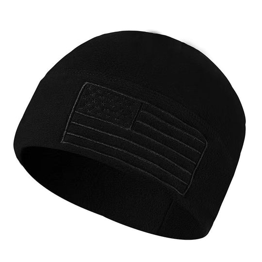 American Flag Fleece Watch Cap