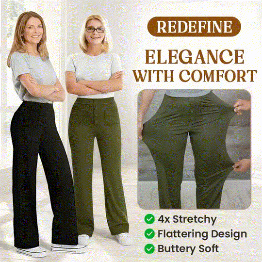 💖LAST DAY SALE 50% OFF💖2026 Women's New Type Casual High Waist Stretch Pants