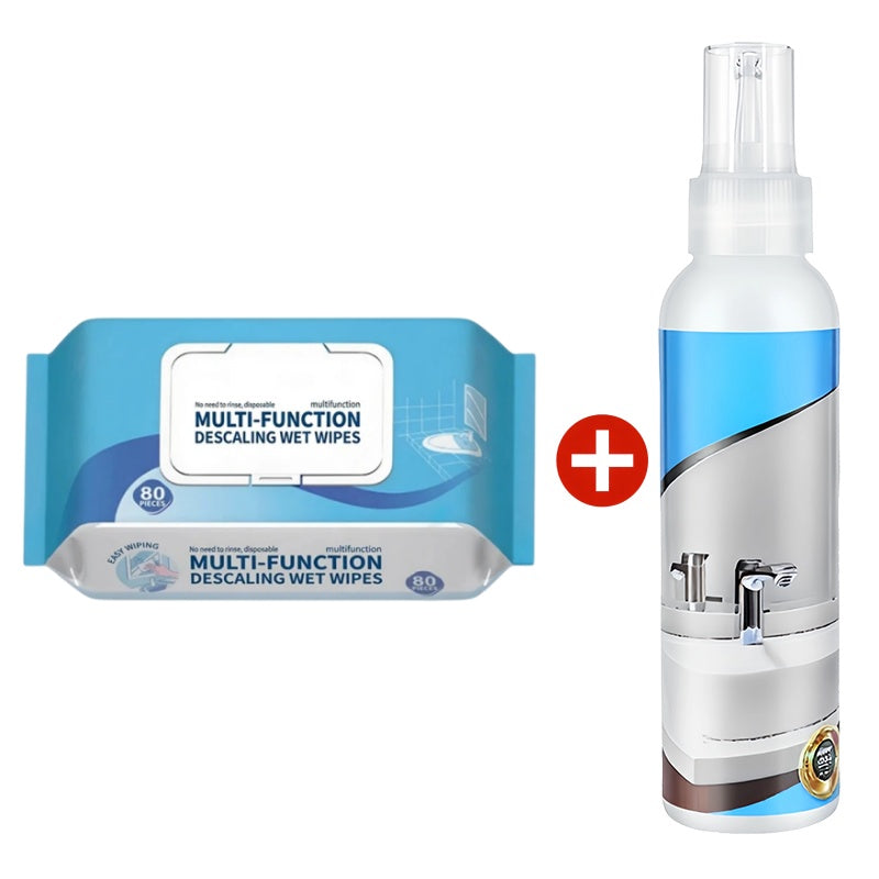Multi-function Bathroom Descaling Cleaning Wipes