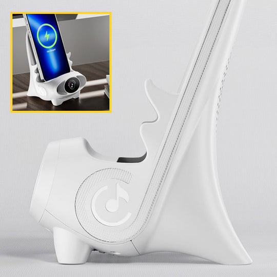 🪑 ¡50% DE DESCUENTO AHORA! 📱 Minisoporte para teléfono con cargador inalámbrico para silla: carga rápida de 15 W y ángulos de visión ajustables para escritorio, coche y hogar. ⚡✨