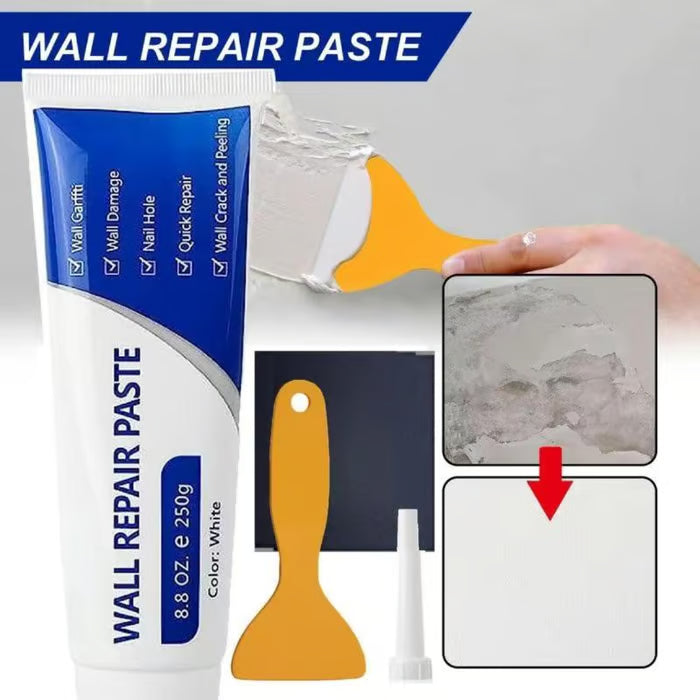 🏆Special Price ￡7.99!!🔬 2026 Innovation | Wall Repair Paste | Fills Cracks & Holes in 1 Step 🏠【Flash Sale】