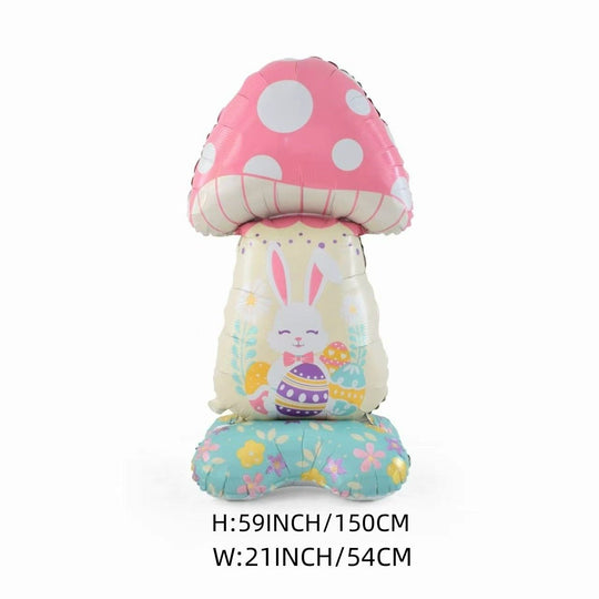 🎁Easter Early Bird Sale🐰Giant 3D Standing Bunny Balloon Self-Supporting Festive Cheer