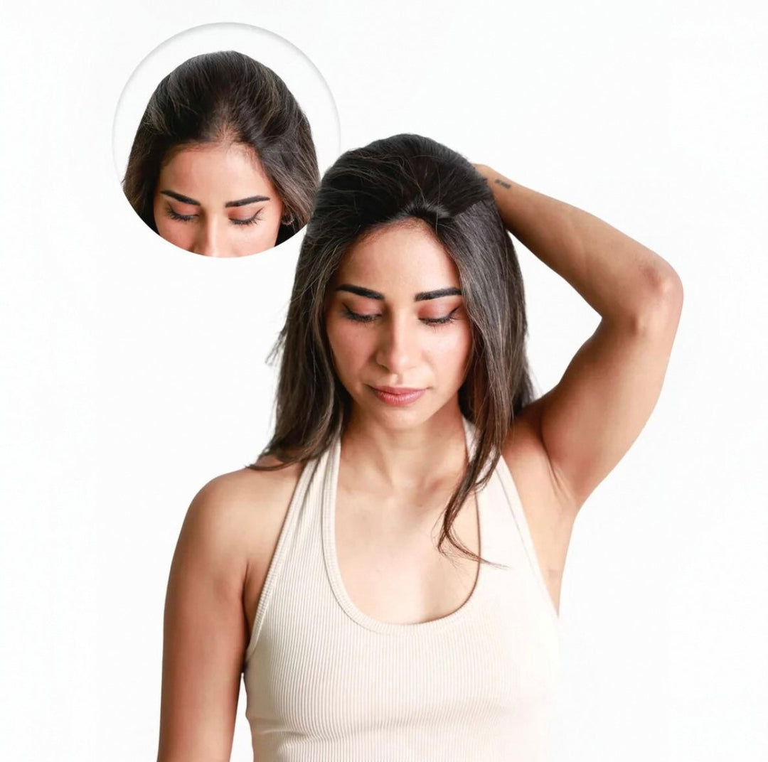 INVISI-LIGHT Cover-Up Patch  Looks like your real hair — not a bulky hairpiece.