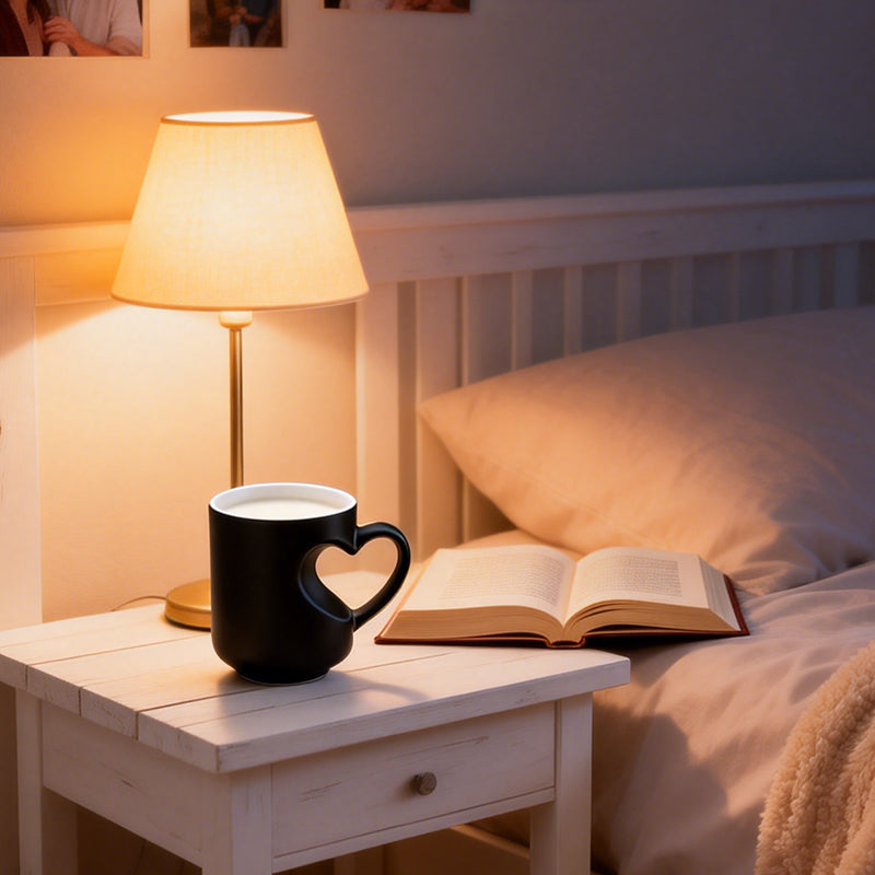 🎁Teacht Nua 2026 Lascaine 30%💥Mug Ceirmeach Láimhseála Croí atá ag Athrú Dath do Lá Vailintín ☕