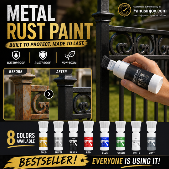 🥳2026 HOT SALE🥳💞50K+ SOLD!🖌️✨ 30% OFF! Water‑Based Metallic Silver Paint with Built‑in Brush – No extra brush needed. Covers scratches & stains in one simple spray. DIY home refresh! 🏠🎨
