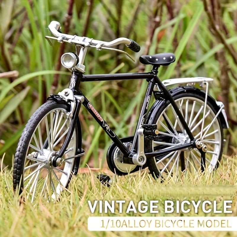 🔥 30% OFF 💖 DIY Alloy Mini Bicycle Model