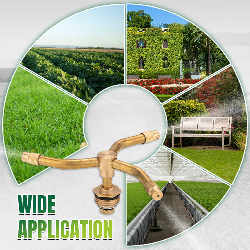 Automatic rotating sprinkler