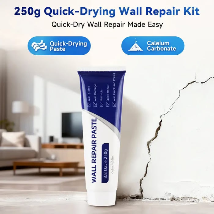 🏆Special Price ￡7.99!!🔬 2026 Innovation | Wall Repair Paste | Fills Cracks & Holes in 1 Step 🏠【Flash Sale】