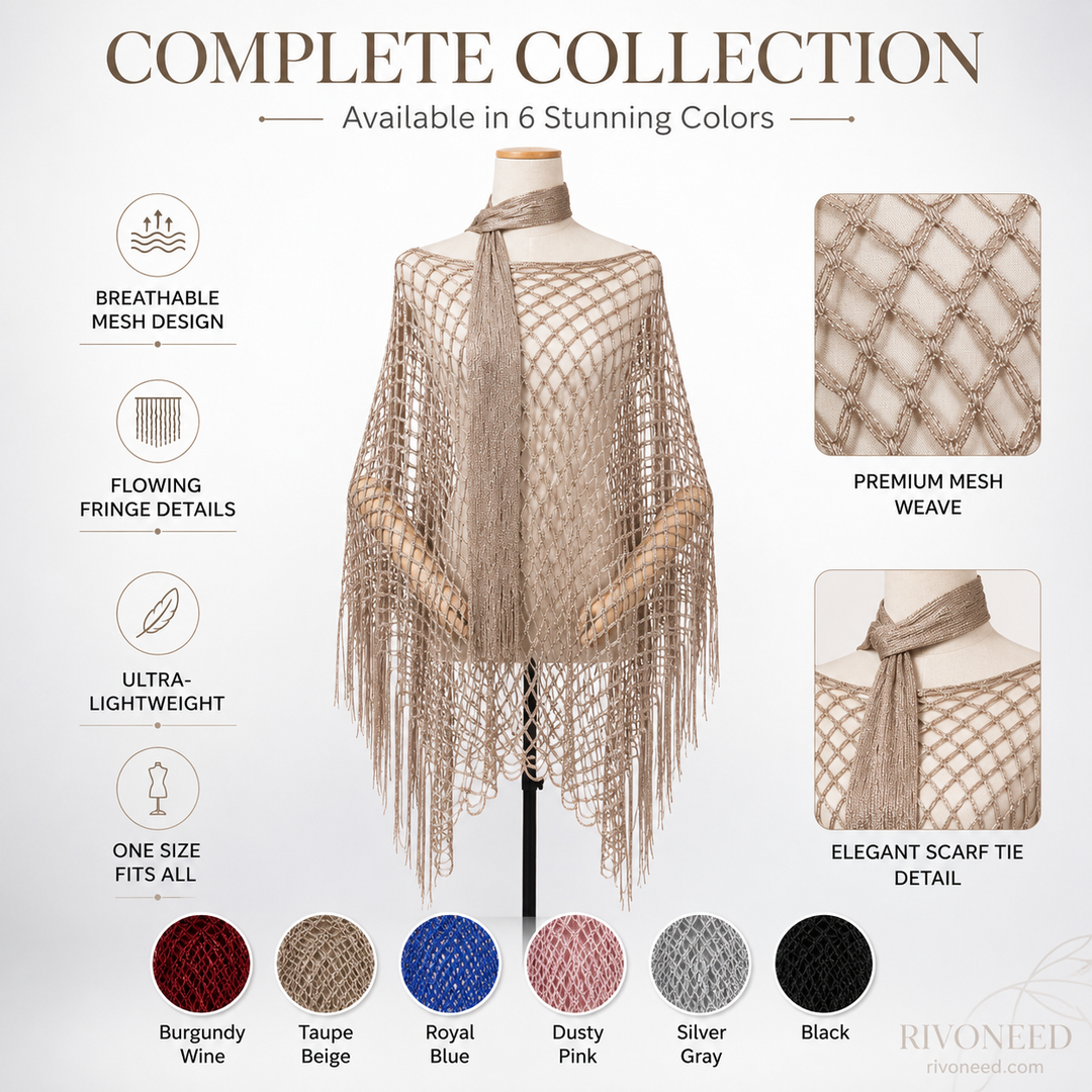 🏆 Last Day 30% OFF💐Summer Metallic Crochet Cover-Up – Lightweight, Flowy & Effortlessly Stylish summer outfit
