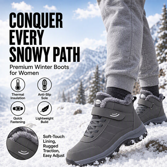 🔥Early Winter Discount-50% OFF⏰Nice gift* Plush and thick cotton anti slip shoes