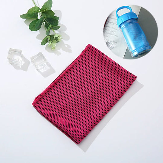 ⏰Summer Sale Buy 1 Get 1 Free❄💦Cold Sweat Towel You Can Use Anywhere, Anytime! Reusable Soft Absorbent Cooling Portable– UK Ready!