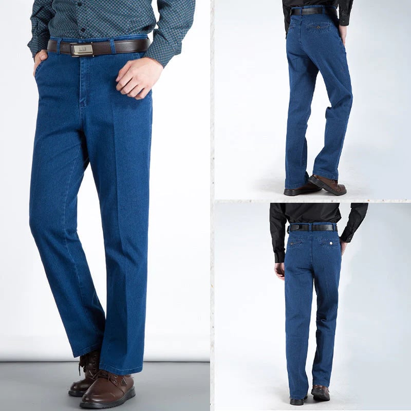 🔥Hot Sale - 49% OFF🔥Men’s High Waist Straight Fit Jeans