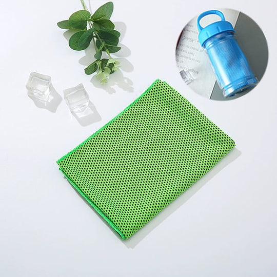 ⏰Summer Sale Buy 1 Get 1 Free❄💦Cold Sweat Towel You Can Use Anywhere, Anytime! Reusable Soft Absorbent Cooling Portable– UK Ready!