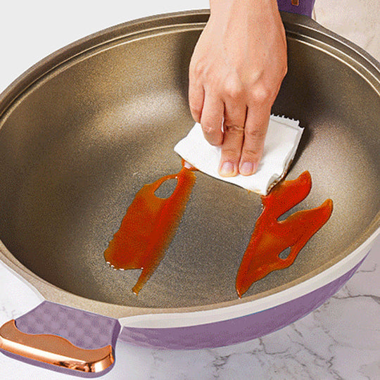 🍳🔥 Non-Stick Pan with Steamer Basket - Healthy Cooking without Oil, Even Heat Distribution for Perfect Results Every Time ✨