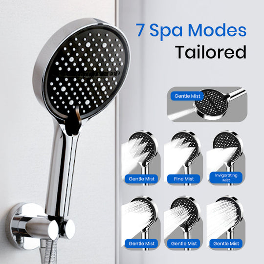 💐50 % RABATT! Justerbart dusjhode med høyt trykk – forfriskende 360° dusjing 💧🚿【Begrenset tilbud】