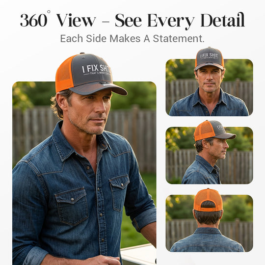 2026 New Arrival ＆ Hot Sale"I Fix Shit" Humorous Trucker Hat