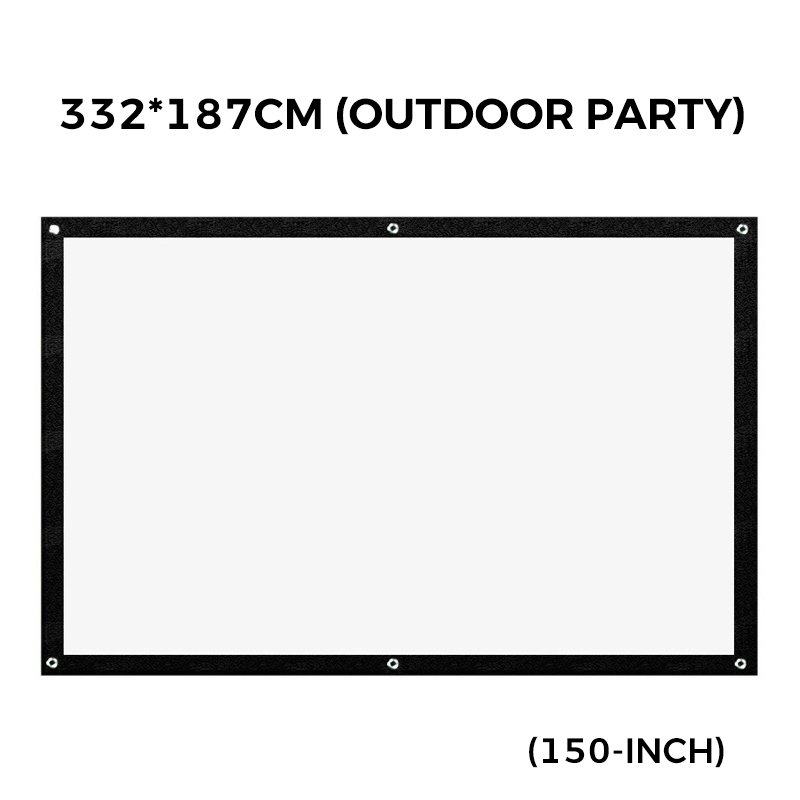 📺 50% OFF NOW! ✨ High Definition Projection Screen - 120-inch Diagonal with Matte White Surface for Crystal Clear Home Cinema Experience 🎬🌟