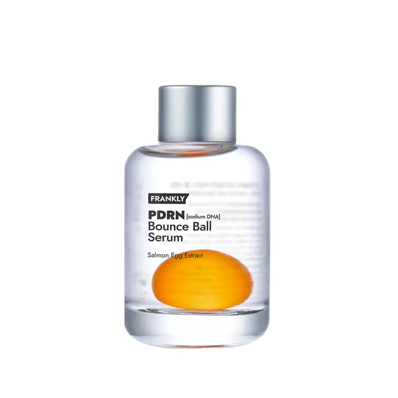 [FRANKLY] PDRN Bounce Ball Serum | 99% Pure Salmon DNA Moisturizer for Skin Repair & Glow Skin | Barrier Repair, Glow Skin, Plumping Effect, Korean Skincare, Lightweight