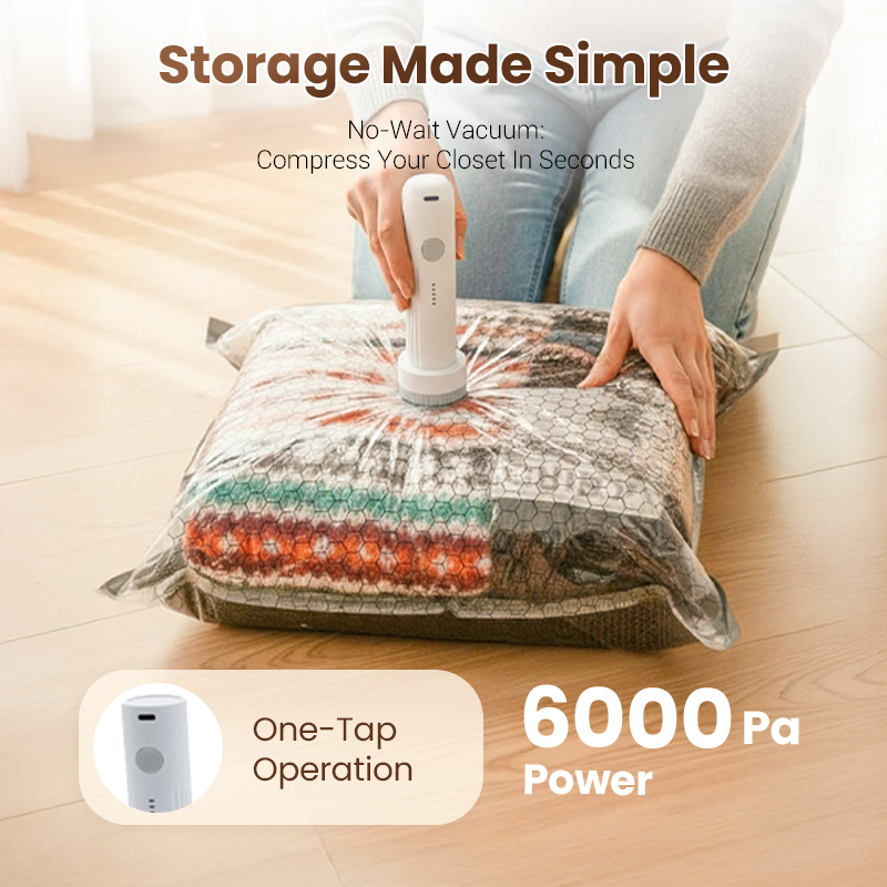 ✨X7 Cordless Travel Vacuum Bag