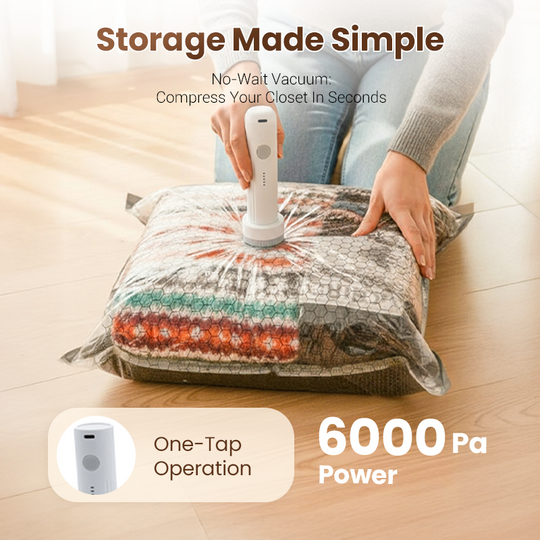 ✨X7 Cordless Travel Vacuum Bag