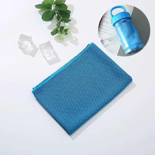 ⏰Summer Sale Buy 1 Get 1 Free❄💦Cold Sweat Towel You Can Use Anywhere, Anytime! Reusable Soft Absorbent Cooling Portable– UK Ready!