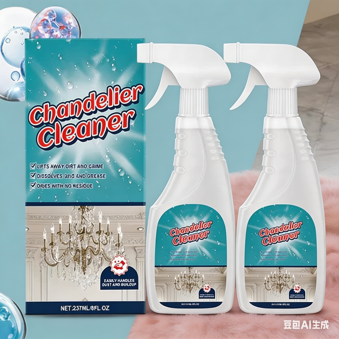 🥳2026 HOT SALE🥳💞50K+ SOLD!✨💦 30% OFF! Chandelier Cleaning Spray – Removes dust & stains from crystal/metal. No scrubbing, no residue. Protect your chandelier’s shine. A delicate job made easy! 💎🛡️