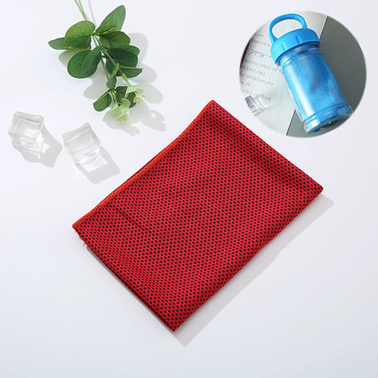 ⏰Summer Sale Buy 1 Get 1 Free❄💦Cold Sweat Towel You Can Use Anywhere, Anytime! Reusable Soft Absorbent Cooling Portable– UK Ready!