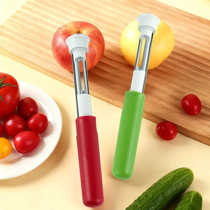 🎁2026 New Arrivals 50% OFF💥2-in-1 Apple Corer & Peeler – Stainless steel – 95K+ sold – perfect for quick fruit prep – easy to use and clean ✨🥧🍏