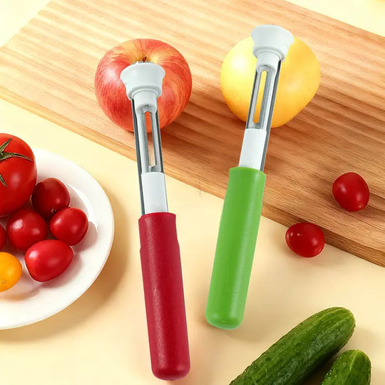 🎁2026 New Arrivals 50% OFF💥2-in-1 Apple Corer & Peeler – Stainless steel – 95K+ sold – perfect for quick fruit prep – easy to use and clean ✨🥧🍏