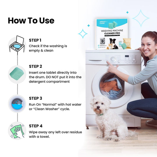 🎁Time-Limited 50% OFF!! ⏰️Uproot Washing Machine Cleaner.