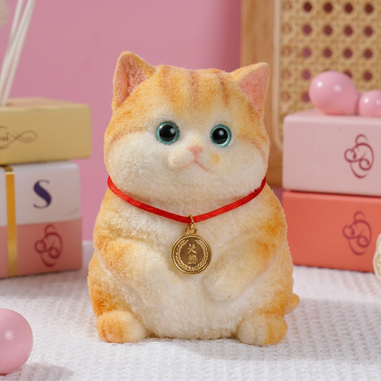 🎁Time-Sensitive Exclusive Deal!🐱Soft and Cuddly Cat – Stress-Relief Squeezable Toy❤️