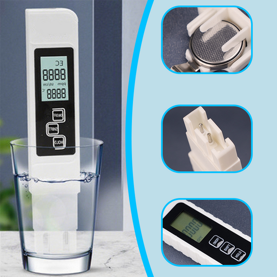 ⏰️Limited-Time Special !🌹✨ 3-in-1 TDS Water Quality Tester - Measures pH, Chlorine, and Hardness with LCD Display for Pools and Aquariums 🌊📱