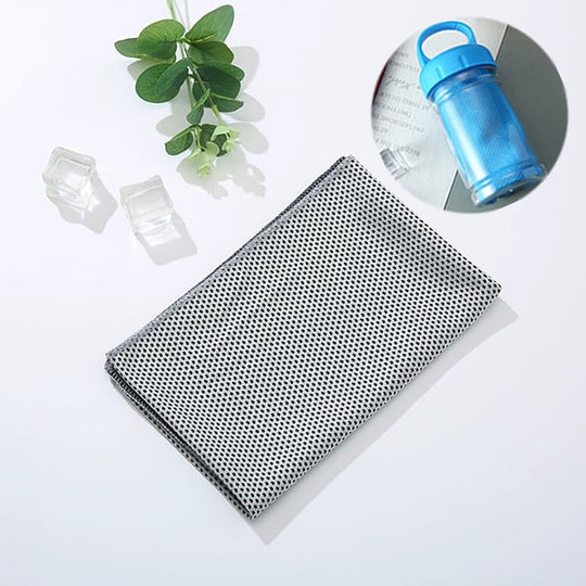 ⏰Summer Sale Buy 1 Get 1 Free❄💦Cold Sweat Towel You Can Use Anywhere, Anytime! Reusable Soft Absorbent Cooling Portable– UK Ready!