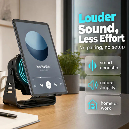 🔥 2026 new products 😍 30K+ SOLD | Smart Phone Sound Amplifier Stand – No Bluetooth Needed