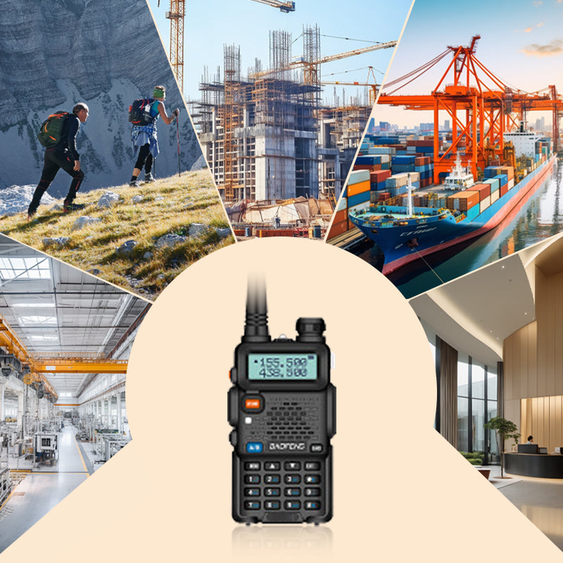 🔥Hot Sale 52% korting🔥📡 UV-5R Ham Radio Lange afstand UV5R Tweerichtingsradio Dual Band Walkie