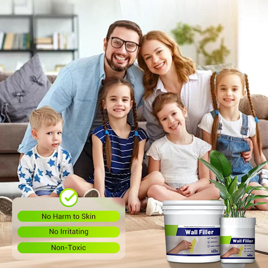 🛡Waterproof & Mildew-Resistant Wall Repair Paste🌿